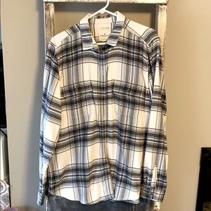 AE classic fit plaid